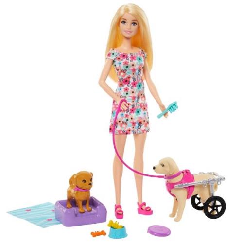 Barbie Walk and Wheel Spielset Haustier, Puppenhaus