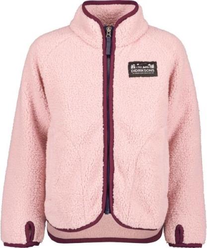 Didriksons Gibbs Fleecejacke, Dusty Pink, 130