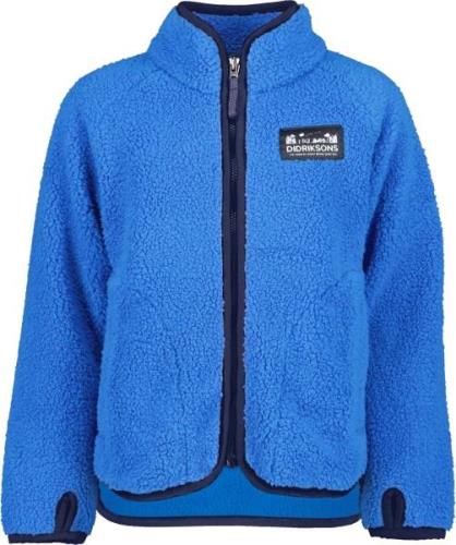 Didriksons Gibbs Fleecejacke, Caribbean Blue, 80