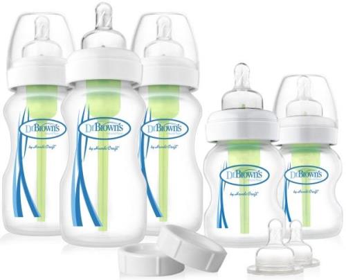 Dr. Brown's Options Wideneck Babyflaschen für Neugeborene