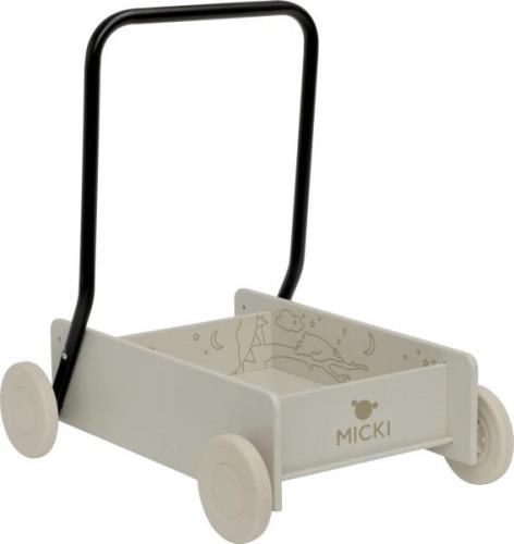 Micki Lauflernwagen, Beige, Babyspielzeug