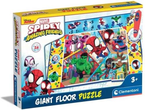 Clementoni Mega Bodenpuzzle Spidey and His Amazing Friends 24 Teile