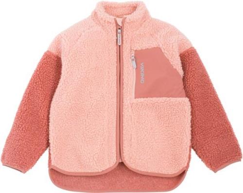 Viking Playtime Fleecejacke, Rosa, 110