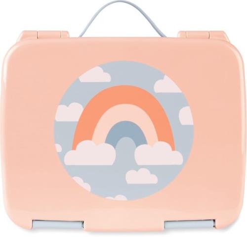 SkipHop Spark Style Bento Brotdose Regenbogen, Rosa