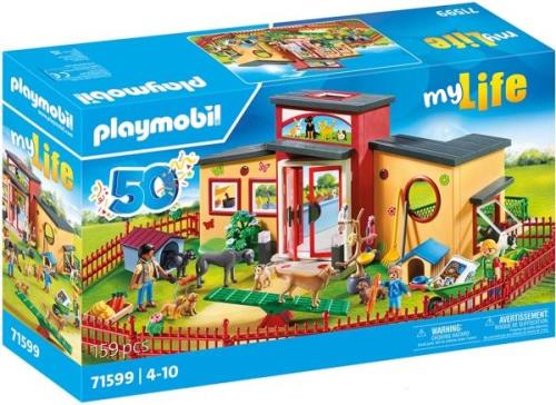 Playmobil 71599 My Life Bausatz Tierhotel 'Pfötchen'