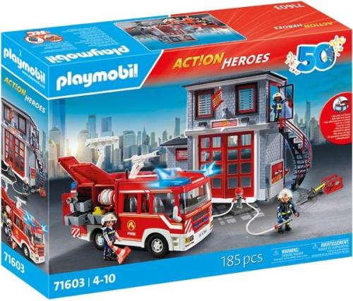 Playmobil 71603 Action Heroes Bausatz Feuerwehr-Megaset