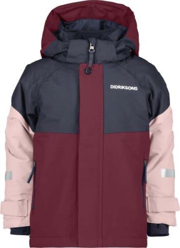 Didriksons Lun Winterjacke, Rusty Wine, 130