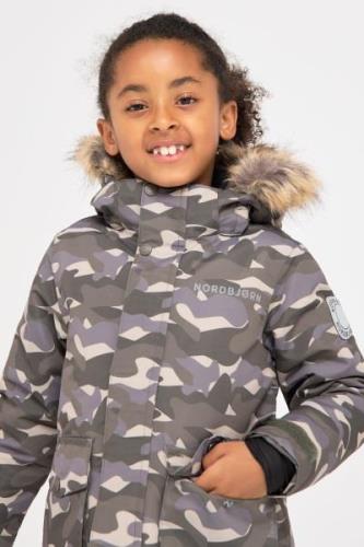 Nordbjørn Avalanche Winterjacke, Hide and Seek Grey, 122