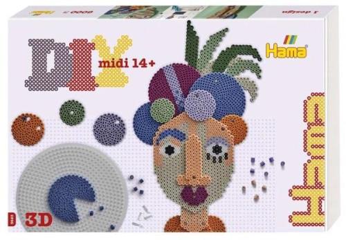 Hama Midi Perlen Art Mask 6000 Teile