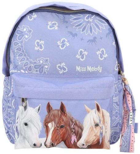 Miss Melody Bandana Kleiner Kinder Rucksack, Rosa