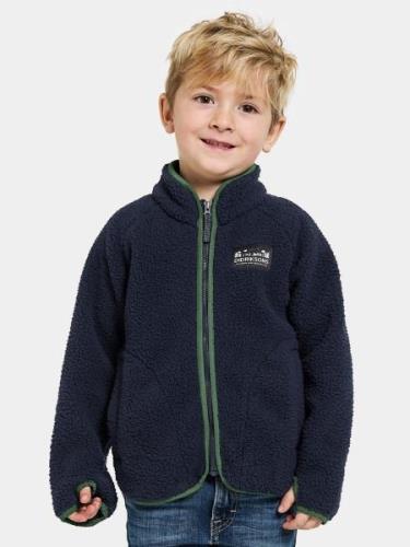 Didriksons Gibbs Fleecejacke, Navy, 140