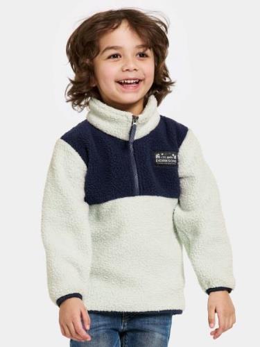 Didriksons Gosig Teddyfleece-Pulli, Pale Mint, 80