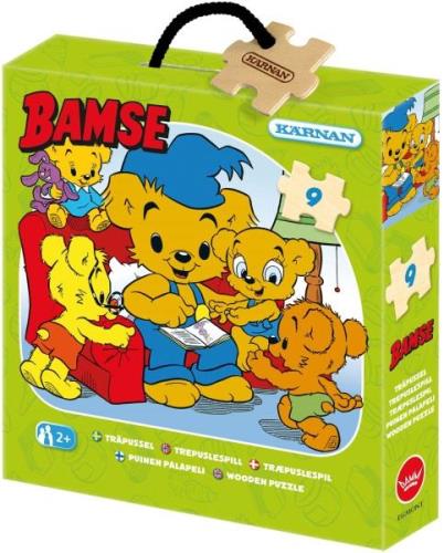 Bamse Puzzle Lesen 9 Teile