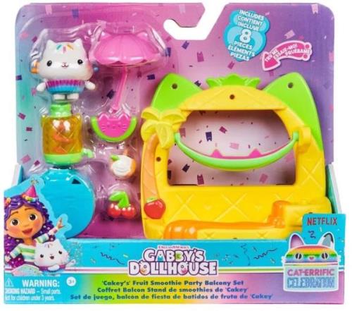 Gabby's Dollhouse Balcony Spielset Cakey