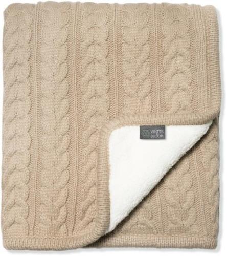 Vinter &  Bloom Decke Cuddly, Sand Beige