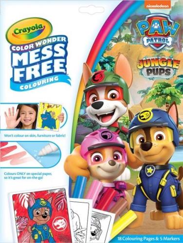 Crayola Colorwonder Paw Patrol Jungle Pups Malbuch