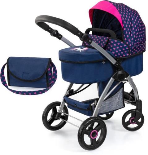 Bayer Design Combi Puppenwagen City, Max Blue