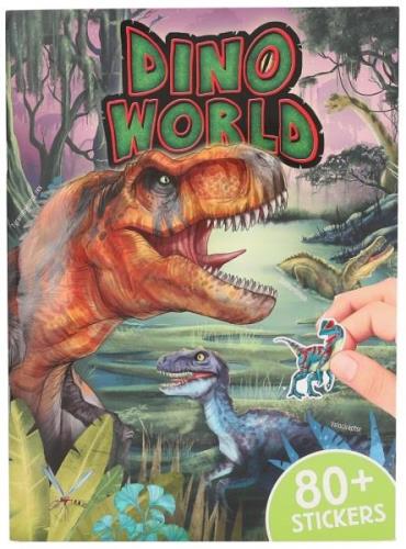 Dino World Bastelbuch mit Schaumstickern