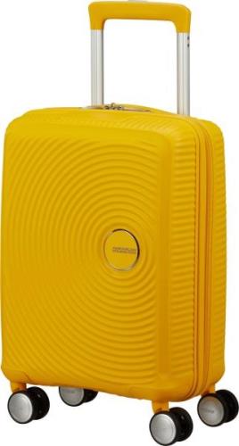 American Tourister Soundbox Mini Koffer 22L, Golden Yellow