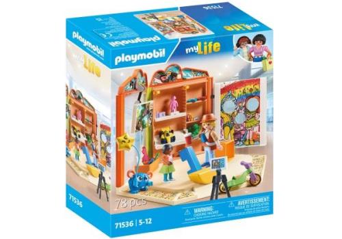 Playmobil 71536 My Life Bausatz Spielwarenladen