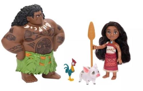 Disney Vaiana &  Maui Petite Figurenset 4er-Pack