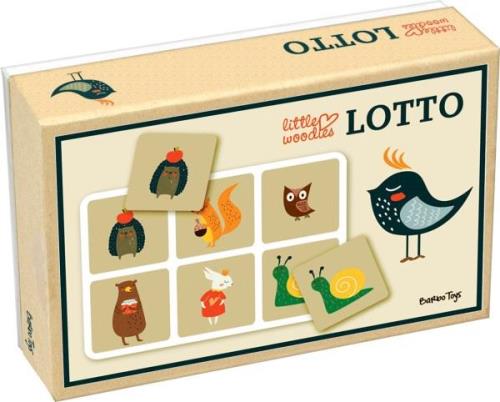 Barbo Toys Little Woodies Lotto Spiel