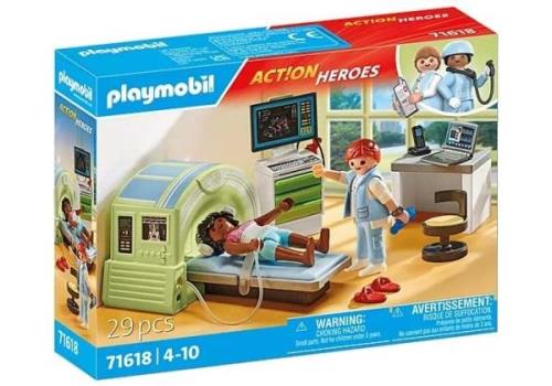 Playmobil 71618 Action Heroes Bausatz MRT mit Patient