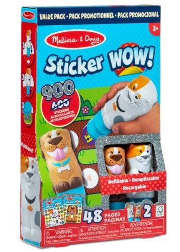 Melissa &  Doug Sticker WOW! Aktivitätsbuch &  Stickerset Tiere