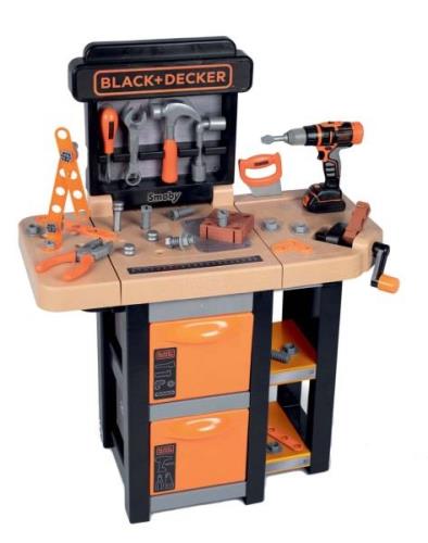 Smoby Black+Decker Bricolo Klappbare Werkbank